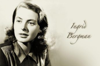 Ingrid Bergman Hd Wallpapers For Pc