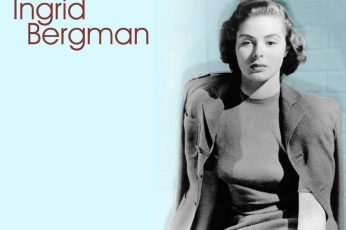 Ingrid Bergman Wallpaper Photo