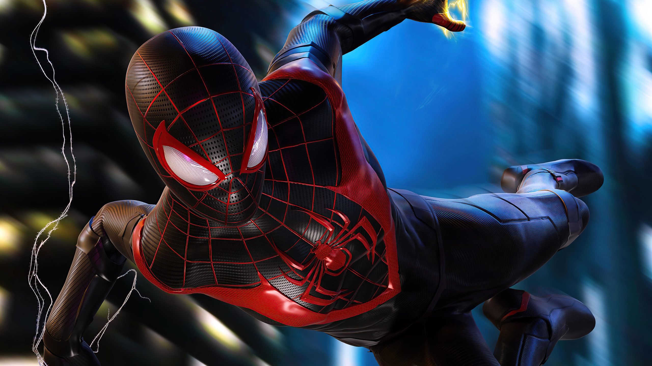 Marvel Spider-Man Miles Morales HD Desktop Wallpaper Hd, Marvel Spider-Man Miles Morales HD, Movies