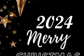 Merry Christmas And Happy New Year 2024 Pc Wallpaper 4k