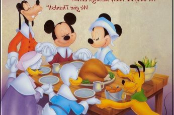 Mickey Mouse Thanksgiving 4k Wallpaper