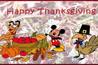 Mickey Mouse Thanksgiving Download Wallpaper
