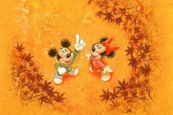 Mickey Mouse Thanksgiving Iphone Wallpaper