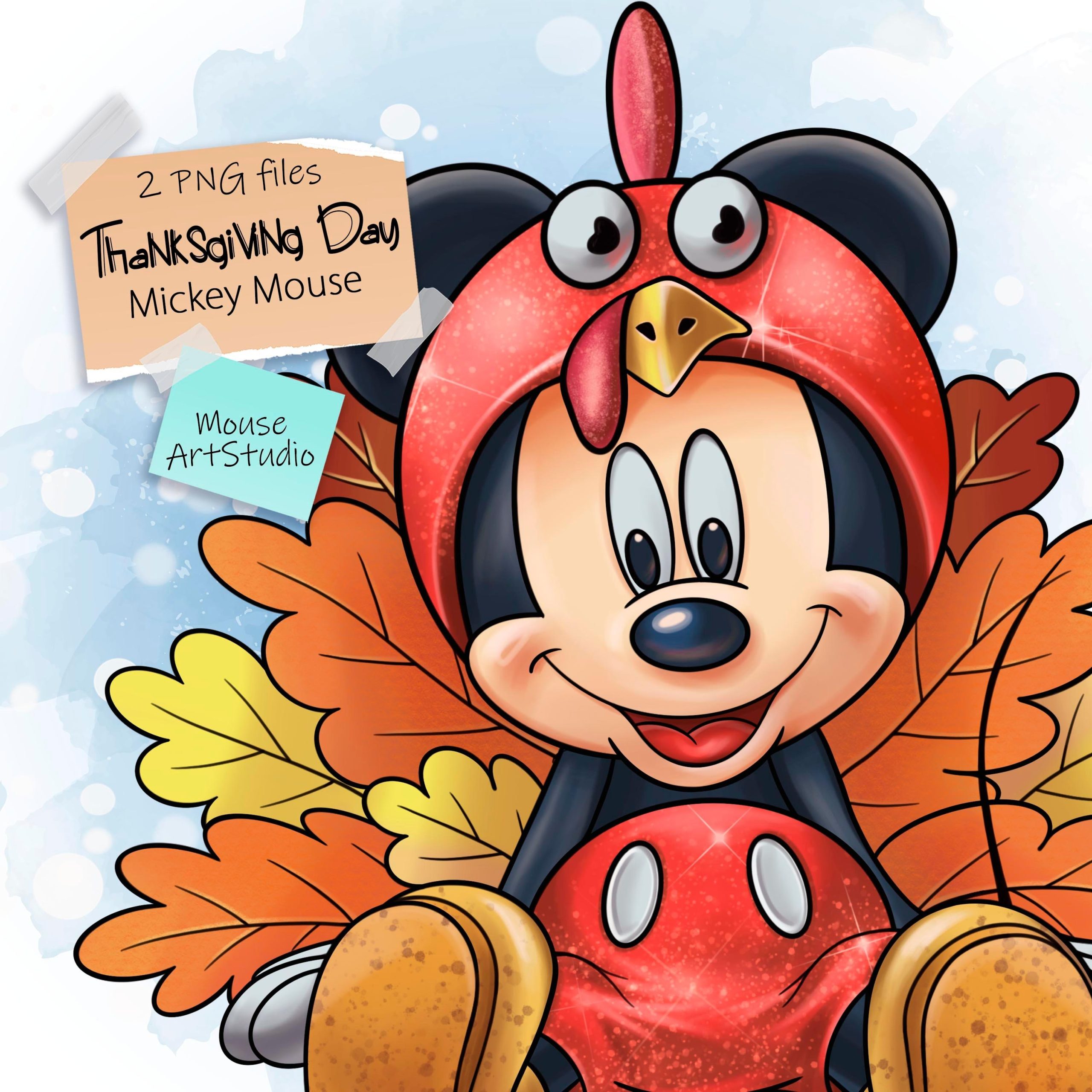 Mickey Mouse Thanksgiving Wallpaper Download