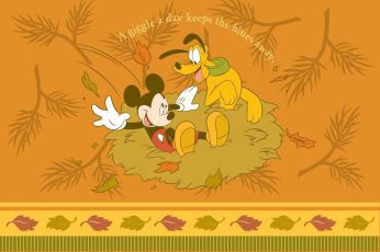 Mickey Mouse Thanksgiving wallpaper 5k