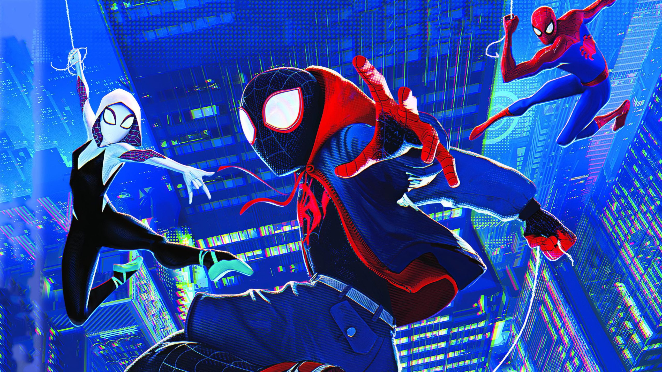 Miles Morales And Gwen 4k Wallpapers, Miles Morales And Gwen, Movies