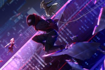 Miles Morales And Gwen Pc Wallpaper
