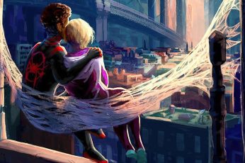 Miles Morales And Gwen Stacy Hd Wallpapers For Pc