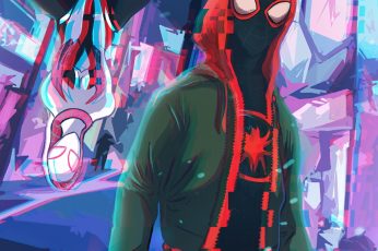 Miles Morales And Gwen Stacy Wallpaper For Ipad