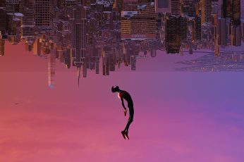 Miles Morales Leap Of Faith Download Wallpaper