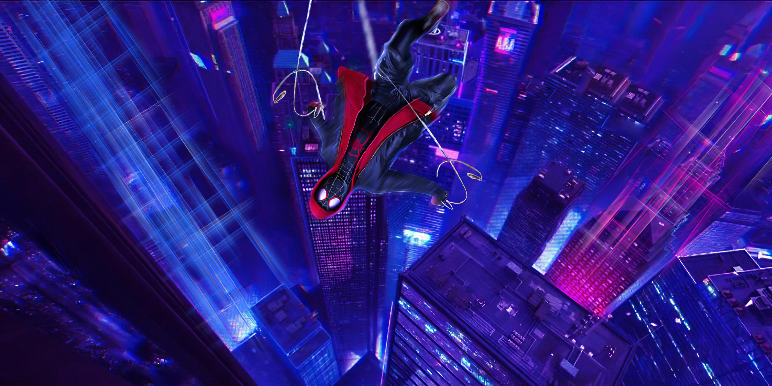 Miles Morales Neon Hd Wallpapers For Pc