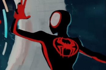 Miles Morales Spider-Man Across The Spider-Verse 4k Wallpaper