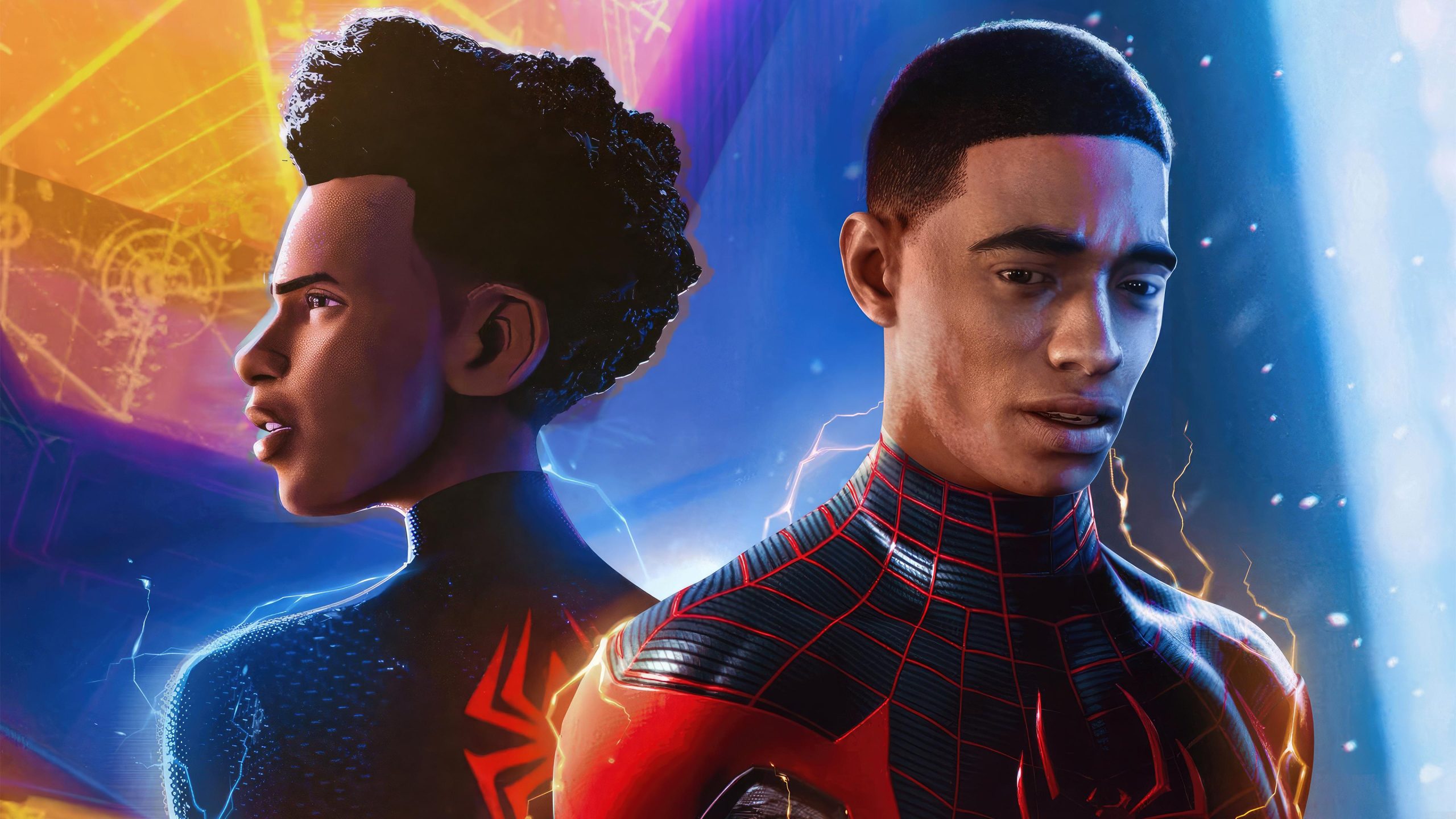 Miles Morales Spider-Man Across The Spider-Verse Desktop Wallpapers, Miles Morales Spider-Man Across The Spider-Verse, Movies