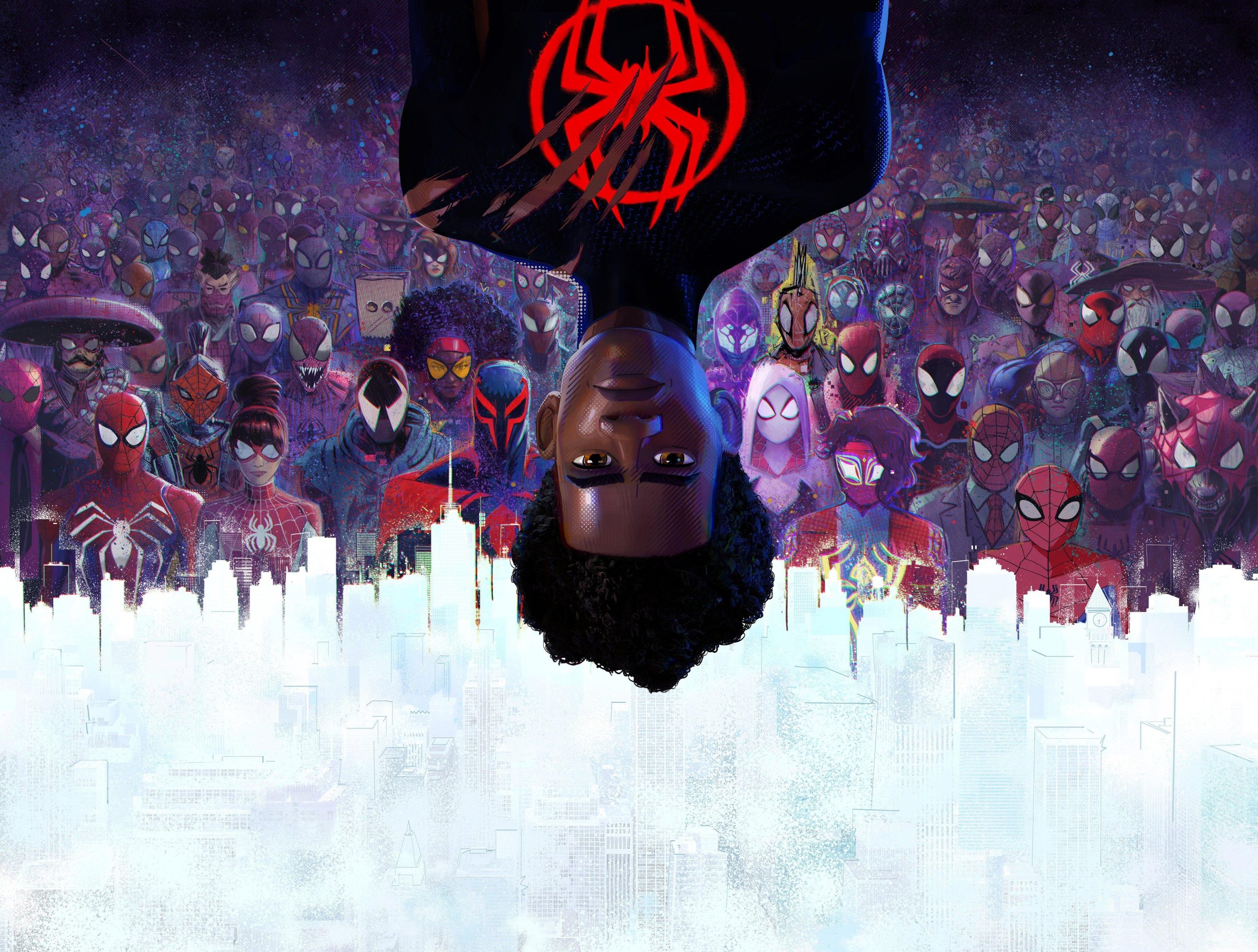 Miles Morales Spider-Man Across The Spider-Verse Free 4K Wallpapers