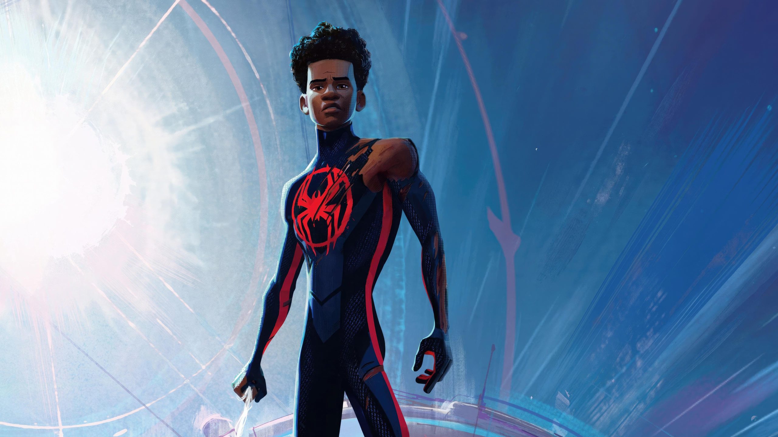 Miles Morales Spider-Man Across The Spider-Verse Pc Wallpaper ...