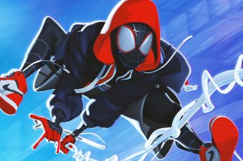 Miles Morales Spider-Man Across The Spider-Verse Wallpaper