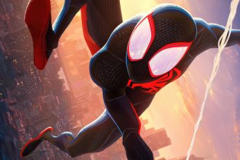 Miles Morales Spider-Man Across The Spider-Verse Wallpaper Download