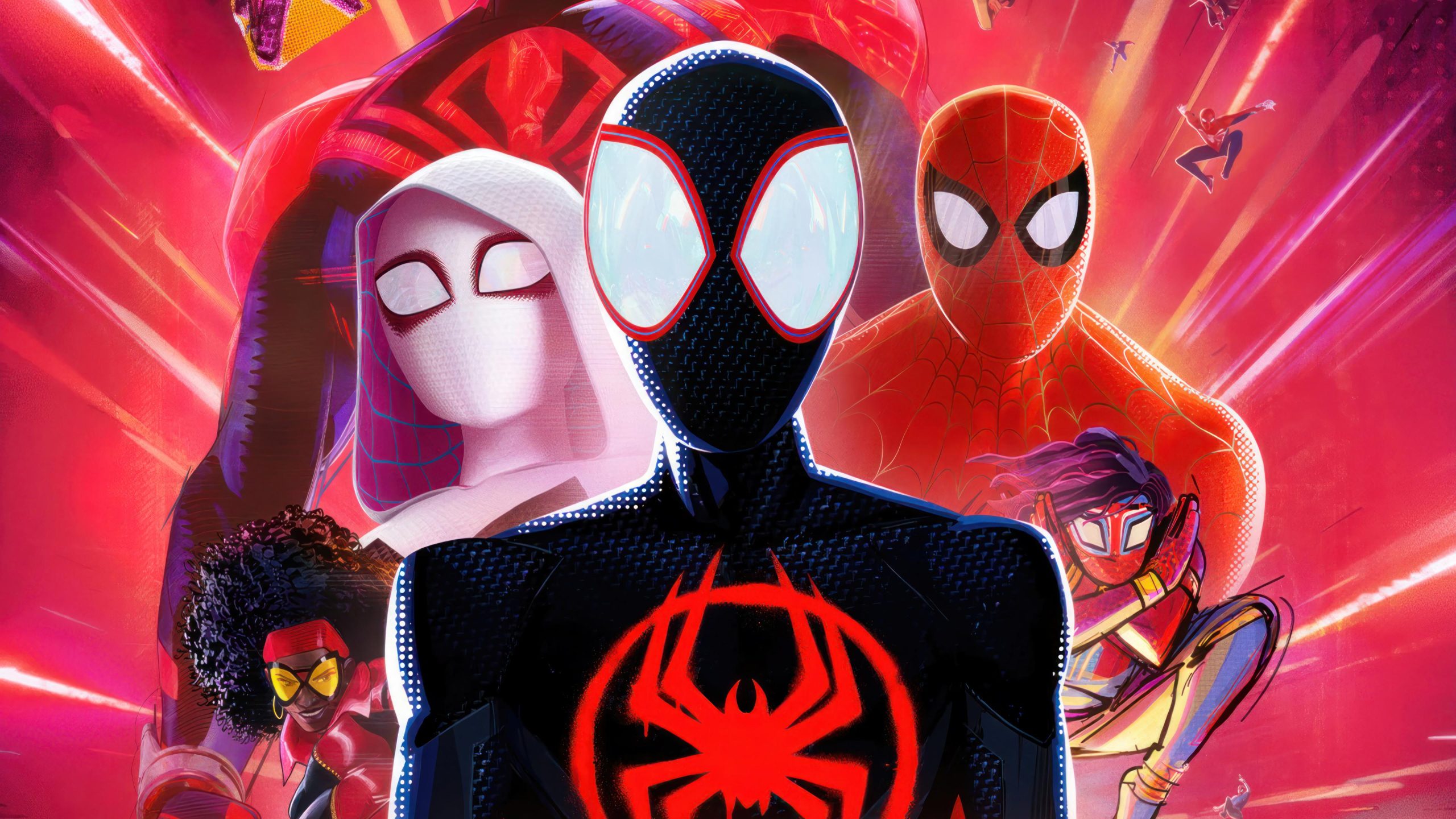Miles Morales Spider-Man Across The Spider-Verse Wallpaper For Ipad