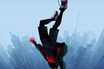 Miles Morales Spider-Man Across The Spider-Verse Wallpaper Hd
