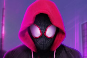 Miles Morales Spider-Man Desktop Desktop Wallpaper 4k