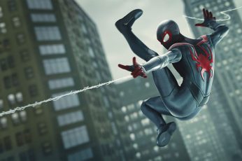Miles Morales Spider-Man Desktop Full Hd Wallpaper 4k