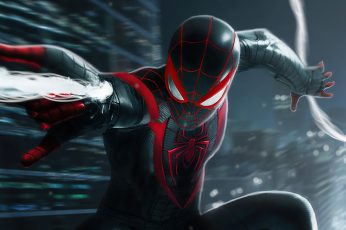 Miles Morales Spider-Man Desktop Hd Wallpaper 4k For Pc