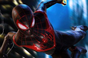 Miles Morales Spider-Man Desktop Iphone wallpaper 4k