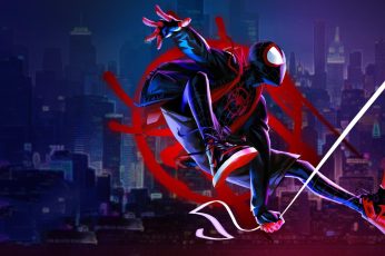 Miles Morales Spider-Man Desktop New Wallpaper