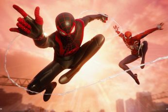 Miles Morales Spider-Man Desktop Wallpaper Photo