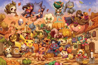 Pokemon Thanksgiving Wallpaper Hd