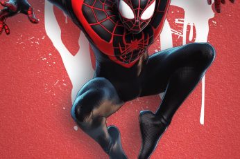 Spider-Man And Miles Morales Laptop Wallpaper