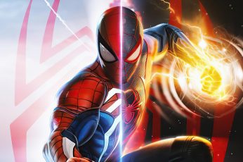 Spider-Man And Miles Morales Wallpaper