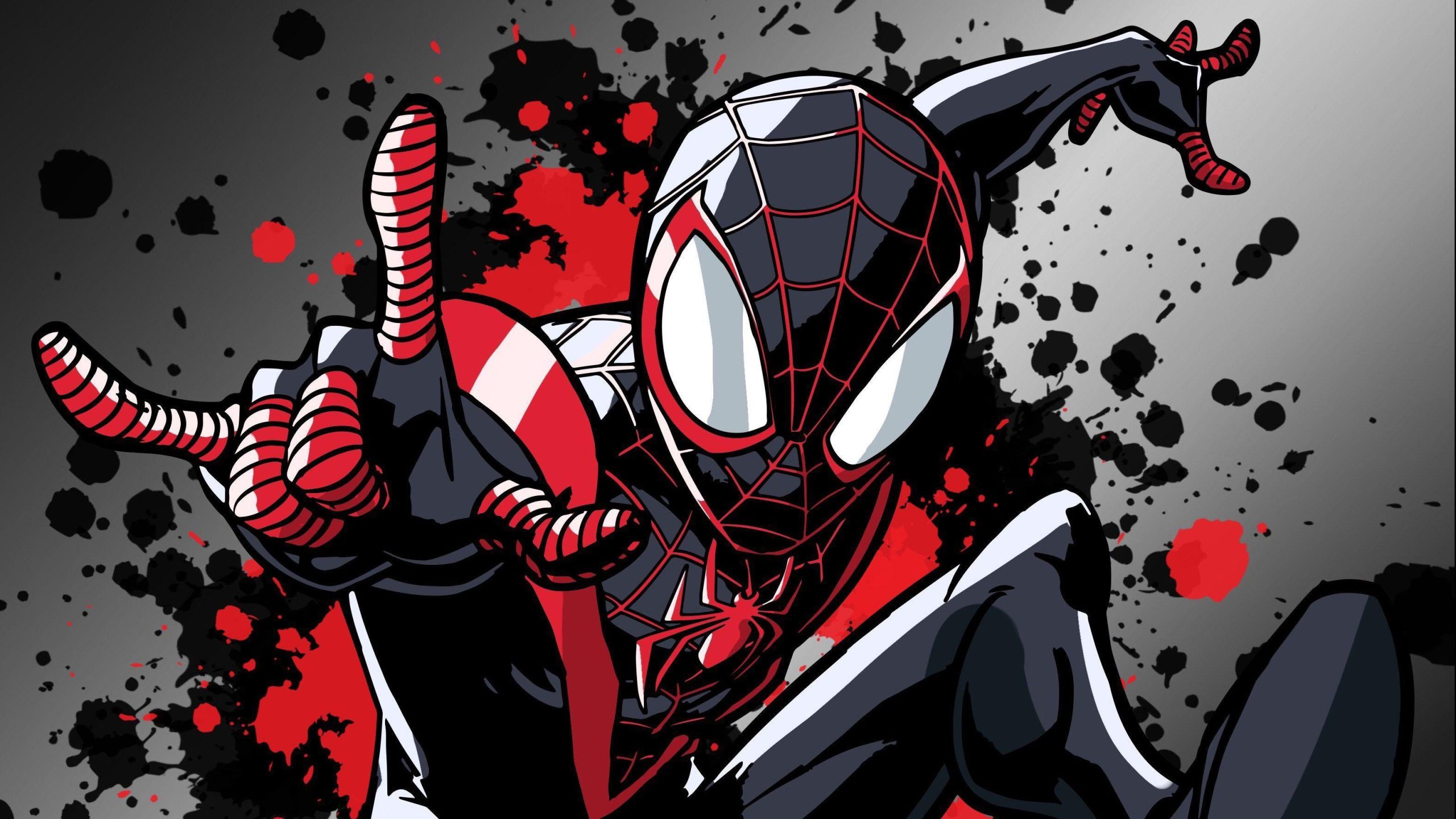 Spider-Man And Miles Morales Wallpaper 4k For Laptop, Spider-Man And Miles Morales, Movies