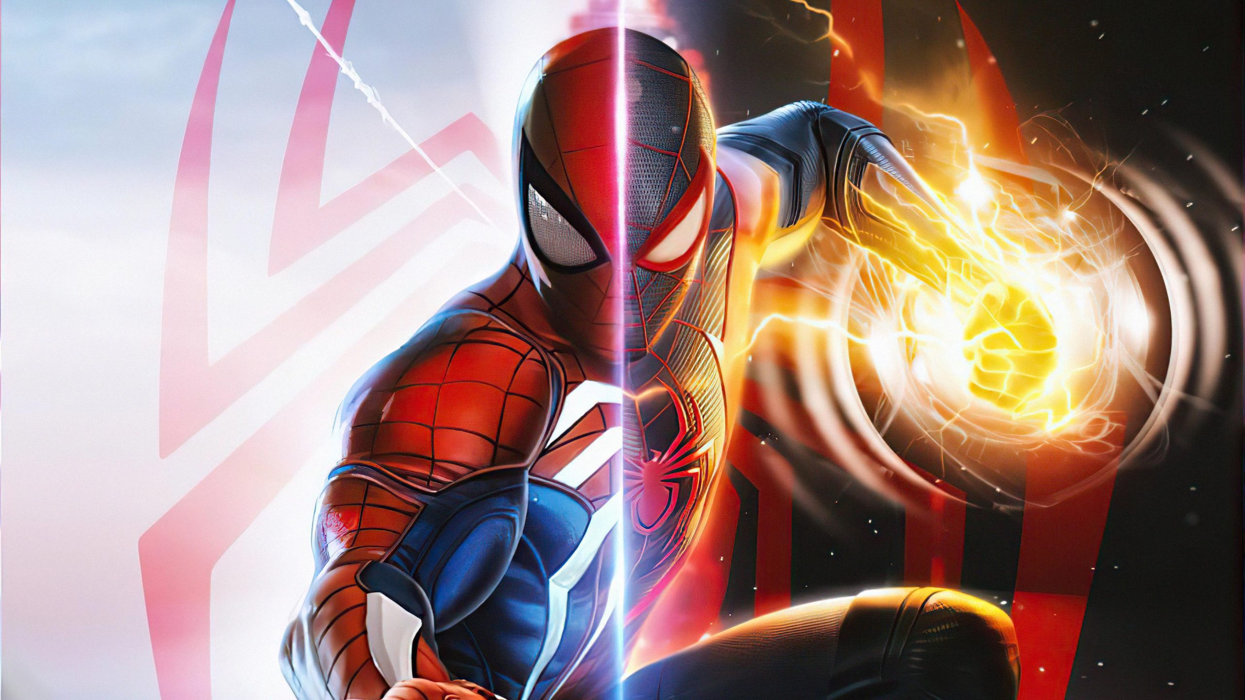 Spider-Man And Miles Morales Wallpaper