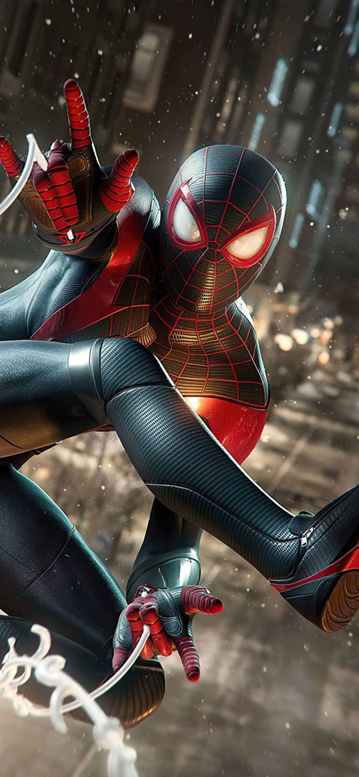 Spider Man Miles Morales 4k iPhone Best Wallpaper Hd