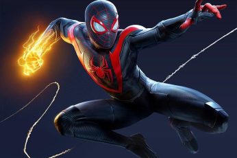 Spider Man Miles Morales 4k iPhone New Wallpaper