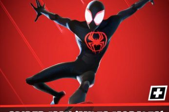 Spider-Man Miles Morales Fortnite 1080p Wallpaper