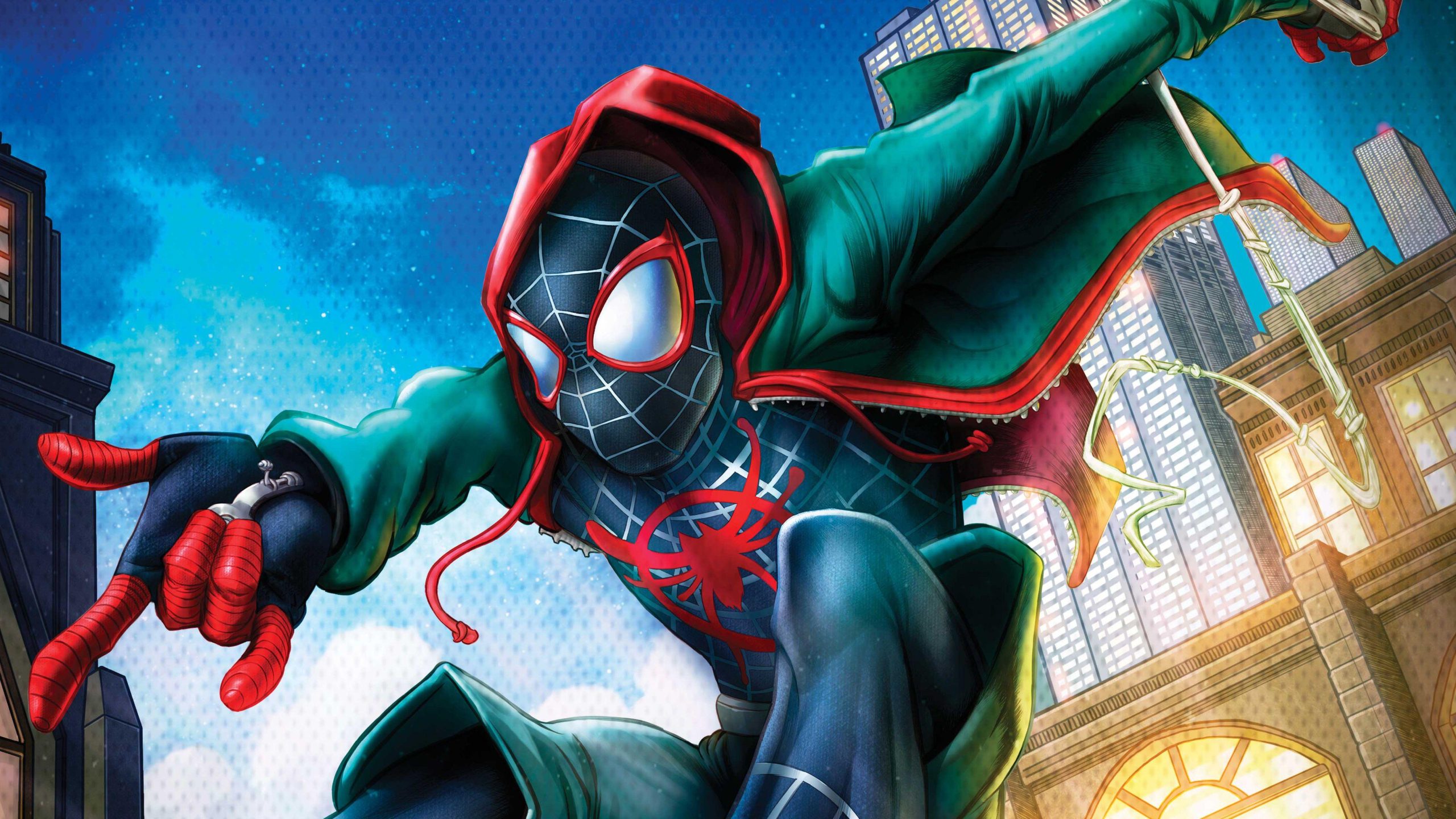 Spider-Man Miles Morales Fortnite 4k Wallpapers