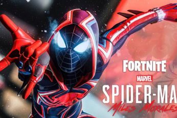 Spider-Man Miles Morales Fortnite Download Wallpaper
