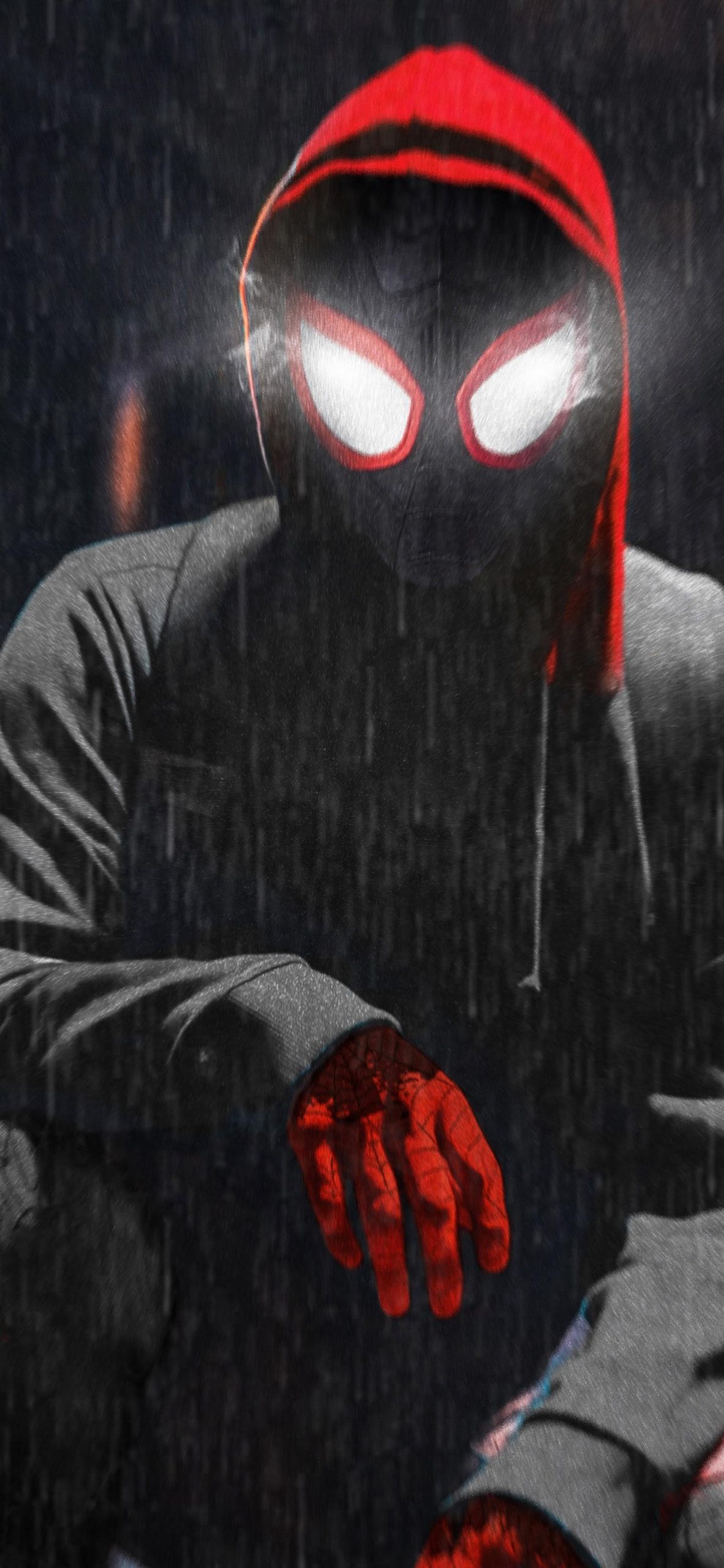 Spider Man Miles Morales iPhone 11 Wallpaper 4k