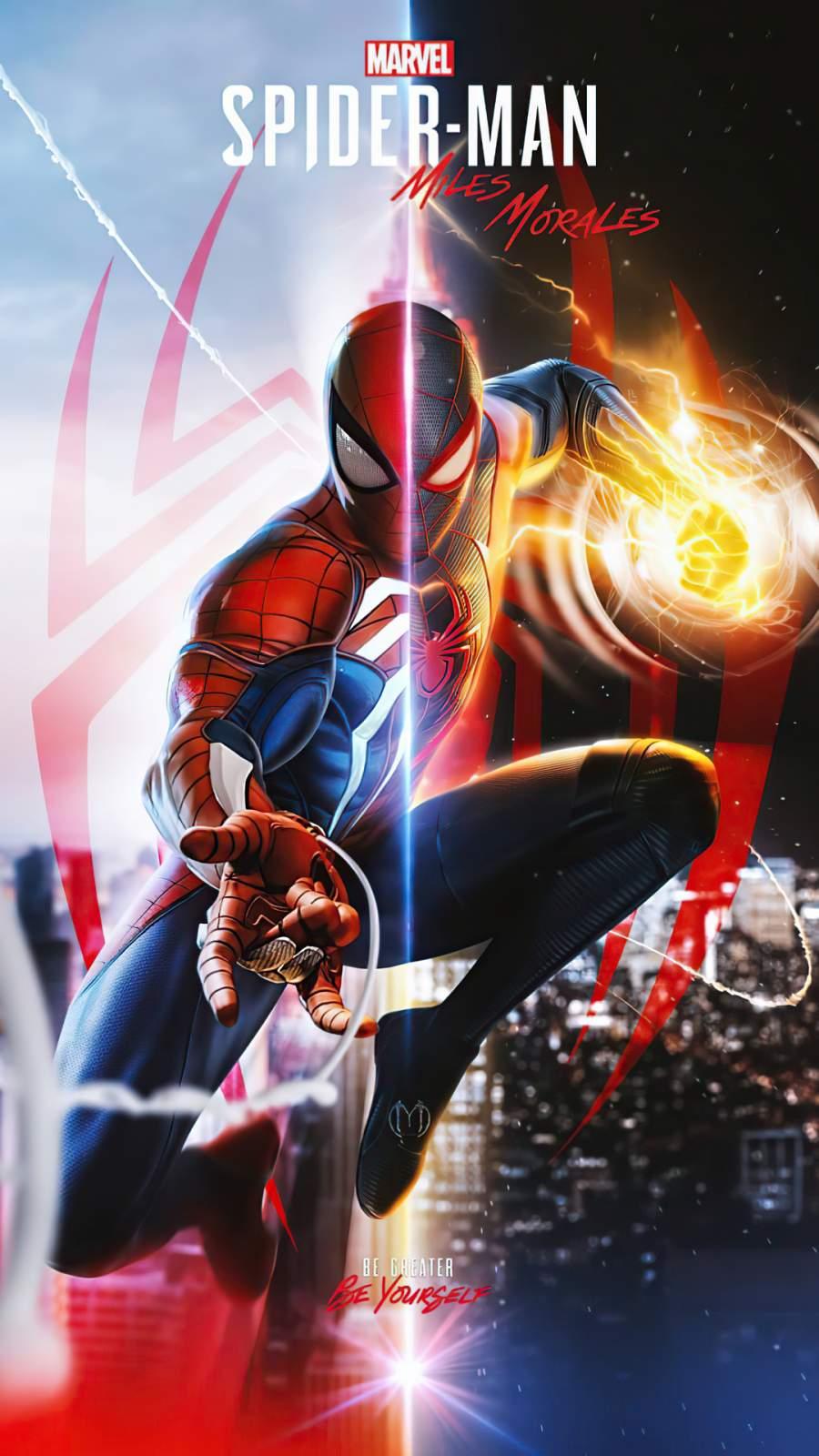 Spider Man Miles Morales iPhone 11 Wallpaper Hd