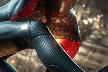 Spider Man Miles Morales iPhone 11 Wallpaper Photo