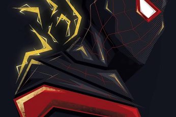 Spider-Man Miles Morales iPhone Free Desktop Wallpaper