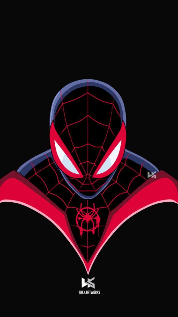 Spider-Man Miles Morales iPhone Laptop Wallpaper 4k
