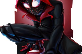 Spider-Man Miles Morales iPhone Wallpaper