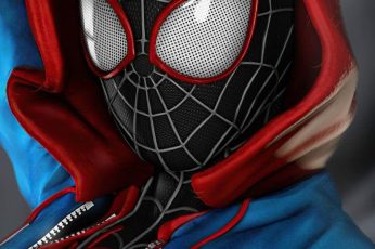 Spider-Man Miles Morales iPhone Wallpaper For Ipad