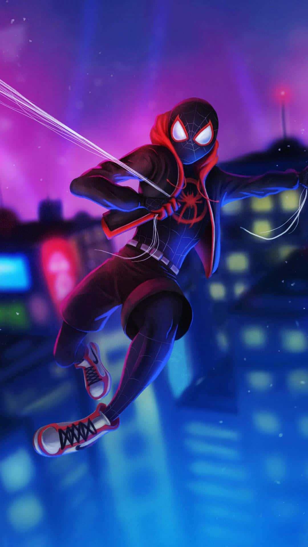 Spider-Man Miles Morales iPhone Wallpaper For Pc