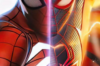 Spider-Man Miles Morales iPhone Wallpaper Phone