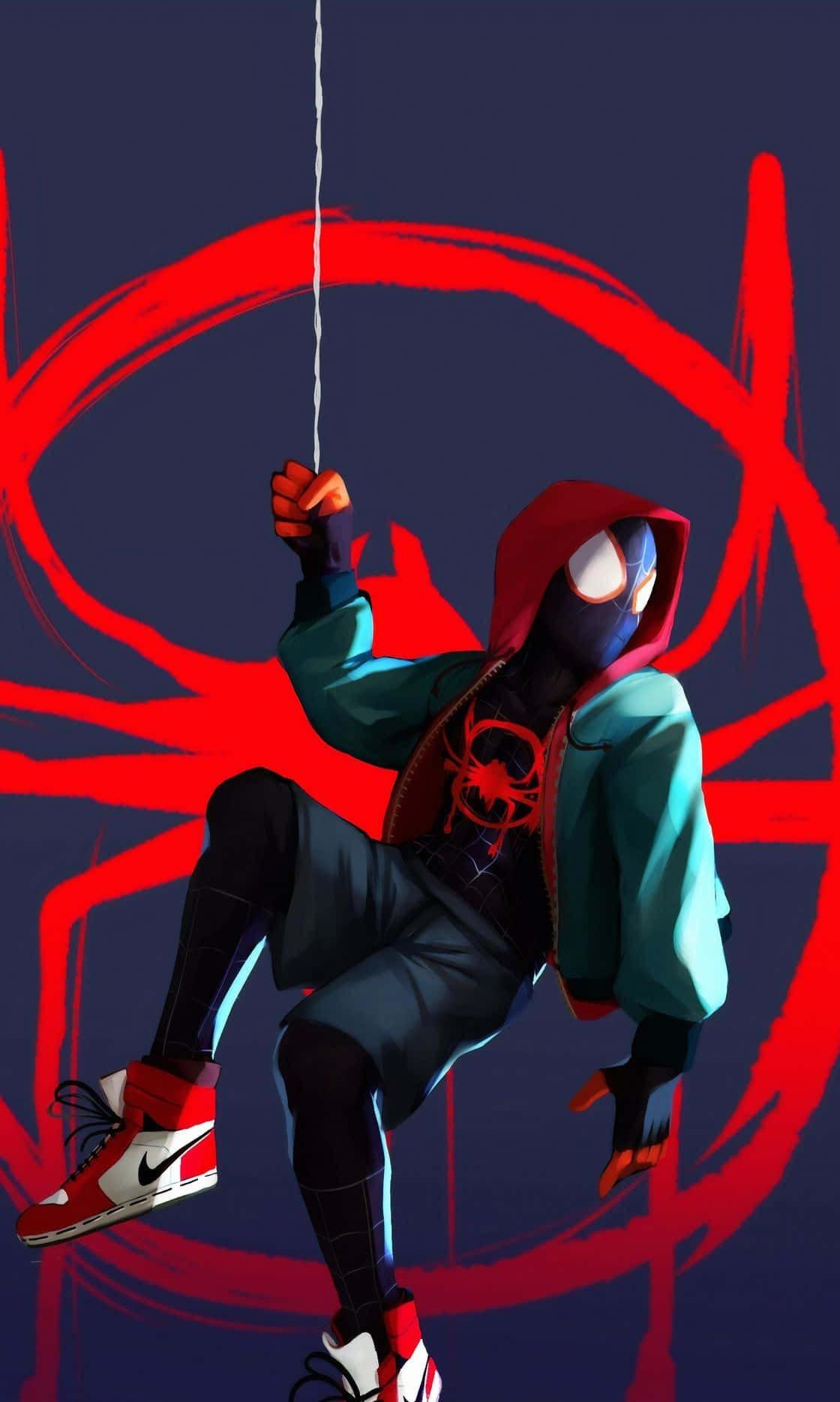 Spider-Man Miles Morales iPhone ipad wallpaper
