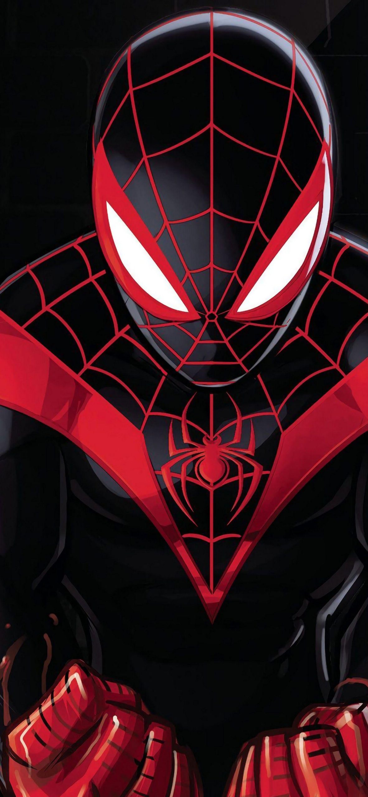 Spider-Man Miles Morales iPhone wallpaper 5k